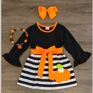 Boutique Pumpkin/Halloween Dress